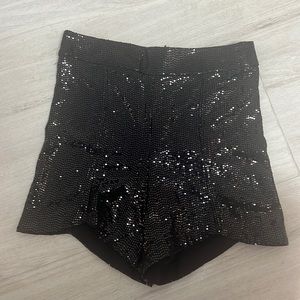 Zara sequence black shorts size xs